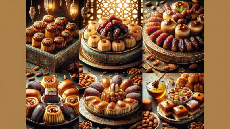 Quelles sont les recettes de gâteaux arabes incontournables pour le Ramadan ?